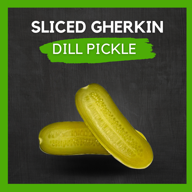 Sliced Gherkin Dill Pickle