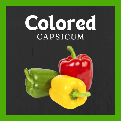 Colored Capsicum